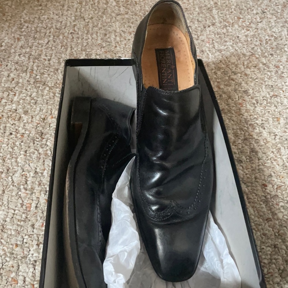 Men’s Black Loafers Mercanti Fiorentini